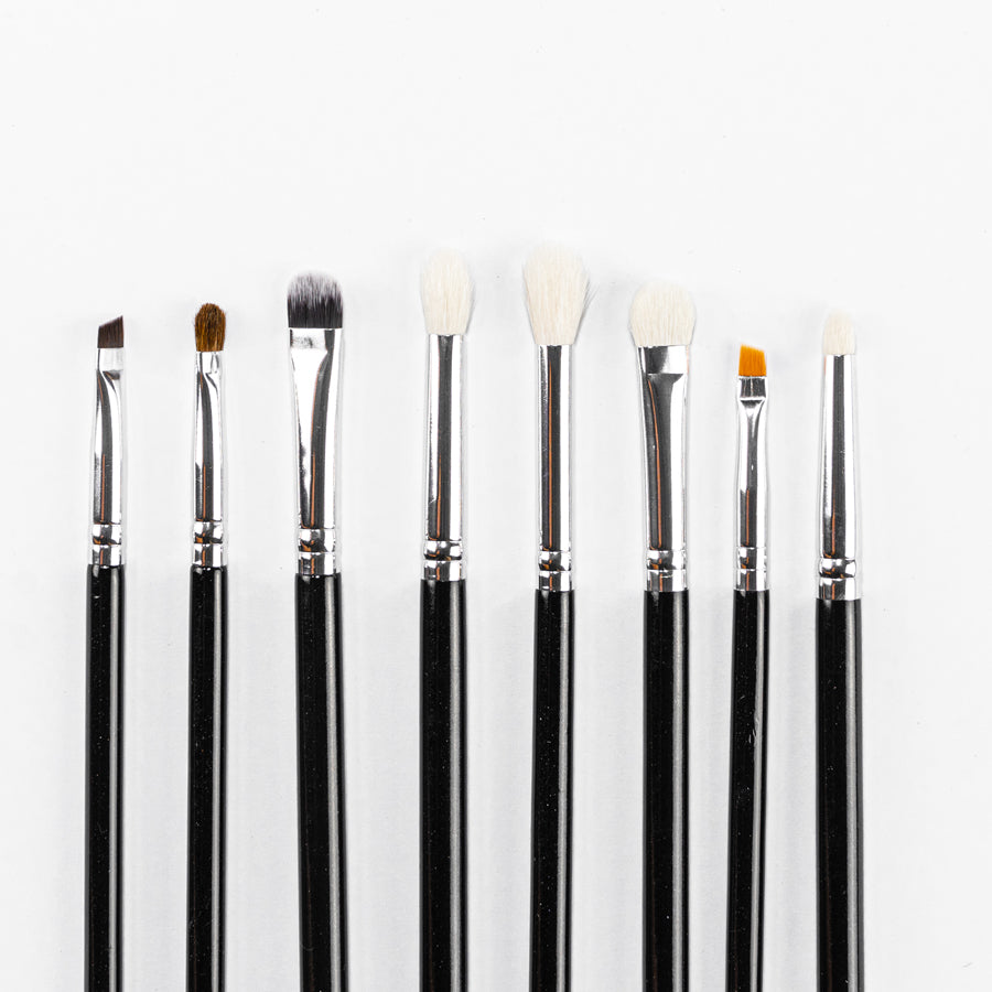 Kit Black 25 brochas profesionales - Elha Beauty