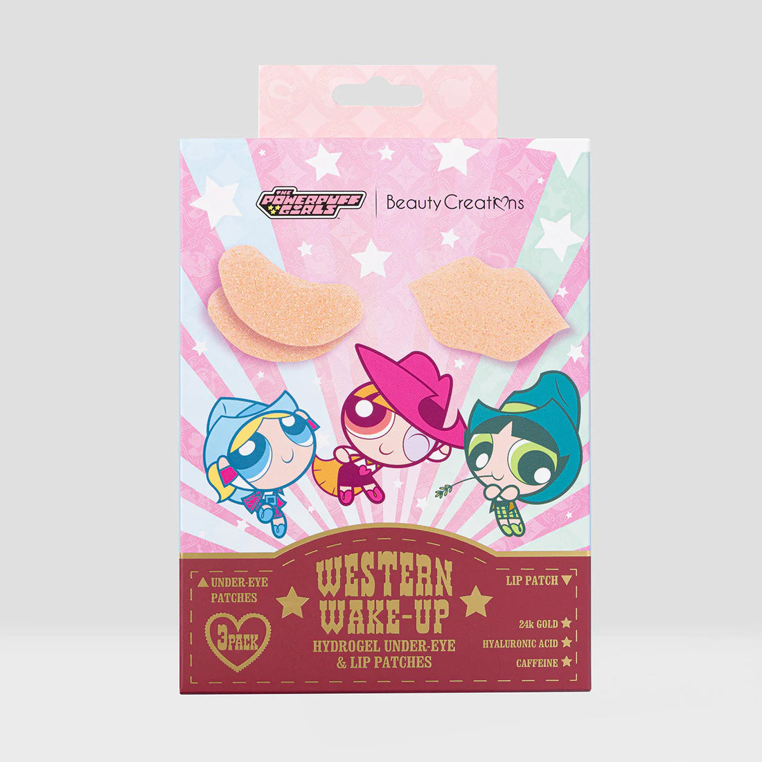 THE POWERPUFF GIRLS X BEAUTY CREATIONS - PARCHES DE HIDROGEL PARA OJERAS Y LABIOS