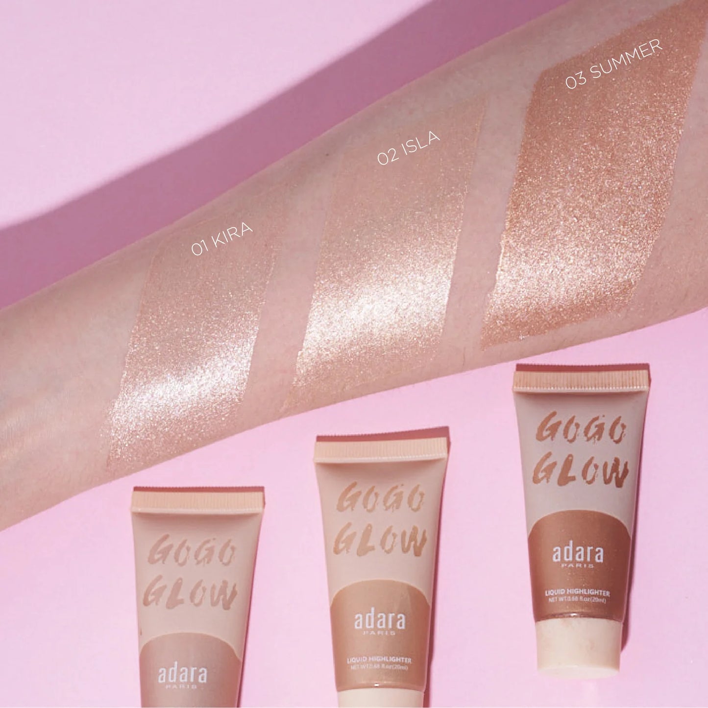 Iluminador liquido Gogo Glow - AdaraParis