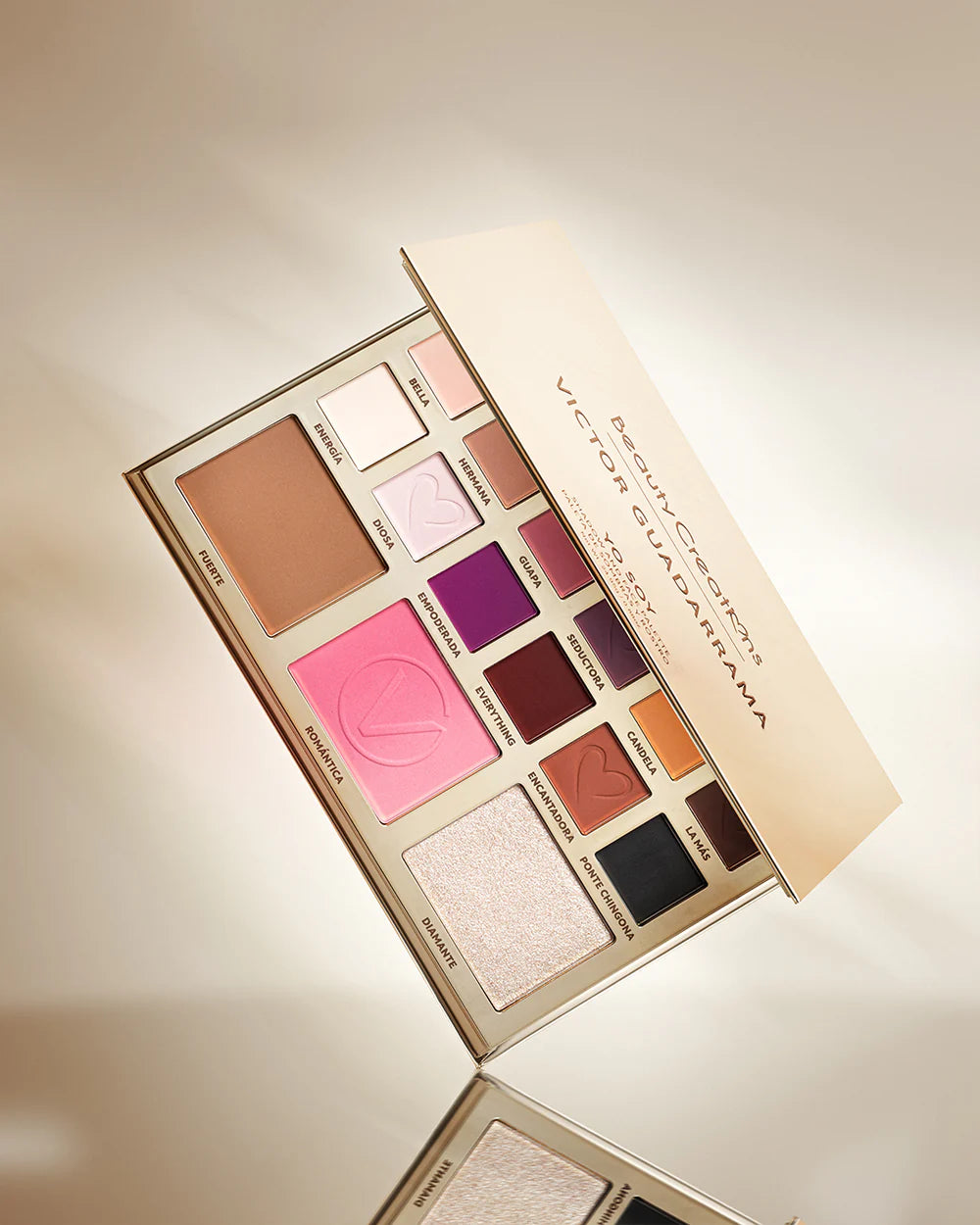 VICTOR GUADARRAMA X BEAUTY CREATIONS - PALETA DE ROSTRO Y SOMBRAS - YO SOY
