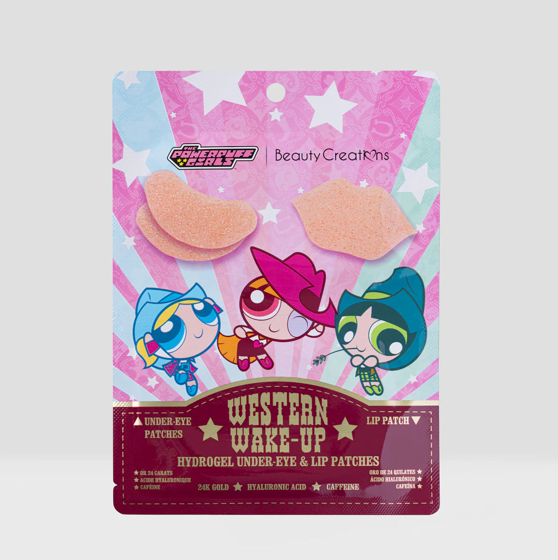 THE POWERPUFF GIRLS X BEAUTY CREATIONS - PARCHES DE HIDROGEL PARA OJERAS Y LABIOS