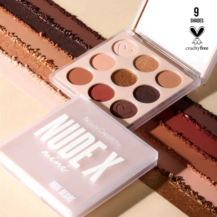 Paleta de sombras Nude X - Beauty Creations