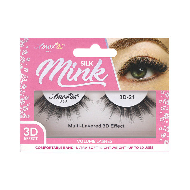 Pestaña 3D Faux mink #21