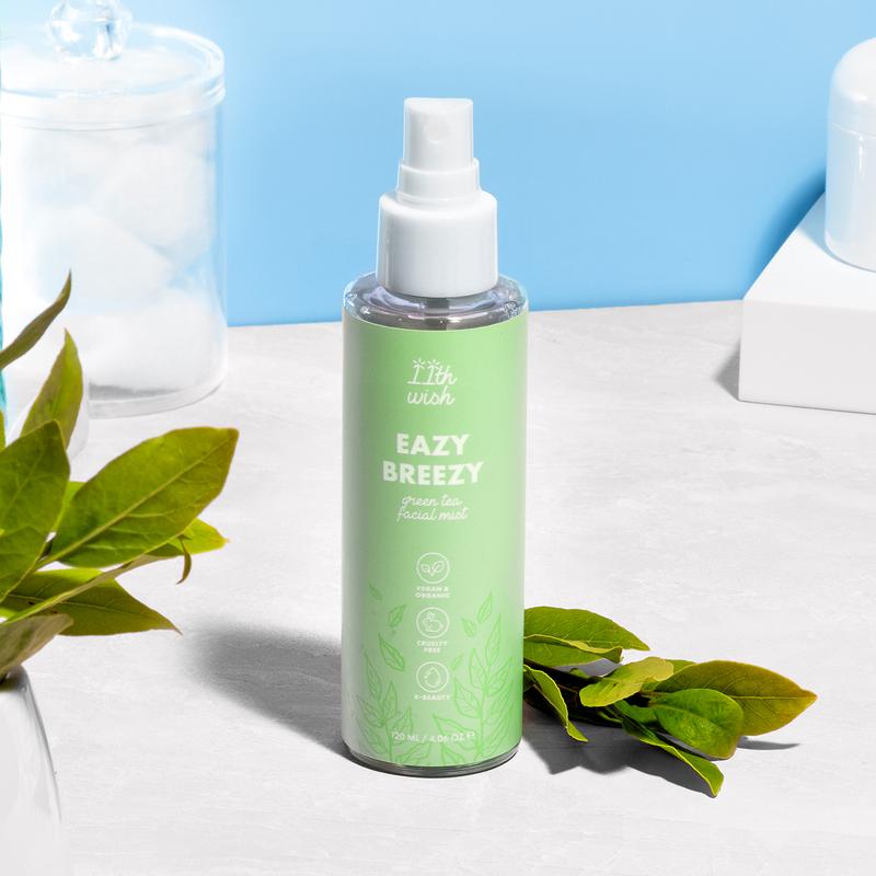 Eazy breezy facial mist te verde - 11th wish