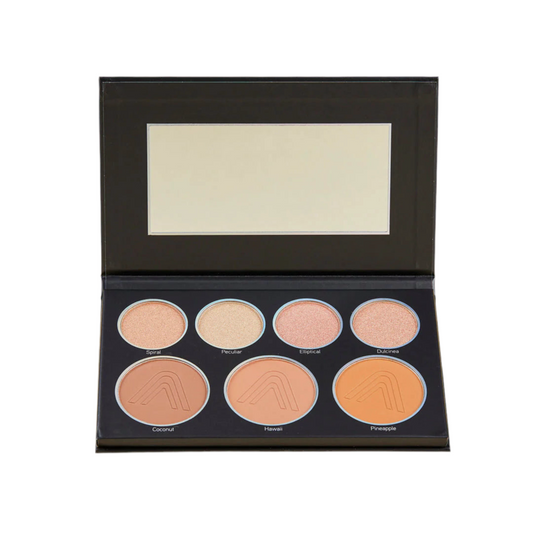 PALETA DE CONTORNOS E ILUMINADOR GLAMBLACK