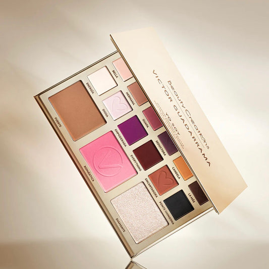 VICTOR GUADARRAMA X BEAUTY CREATIONS - PALETA DE ROSTRO Y SOMBRAS - YO SOY