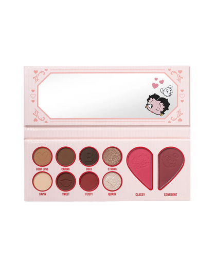 BETTY BOOP "UNAFRAID TO BE ME" SHADOW & FACE PALETTE