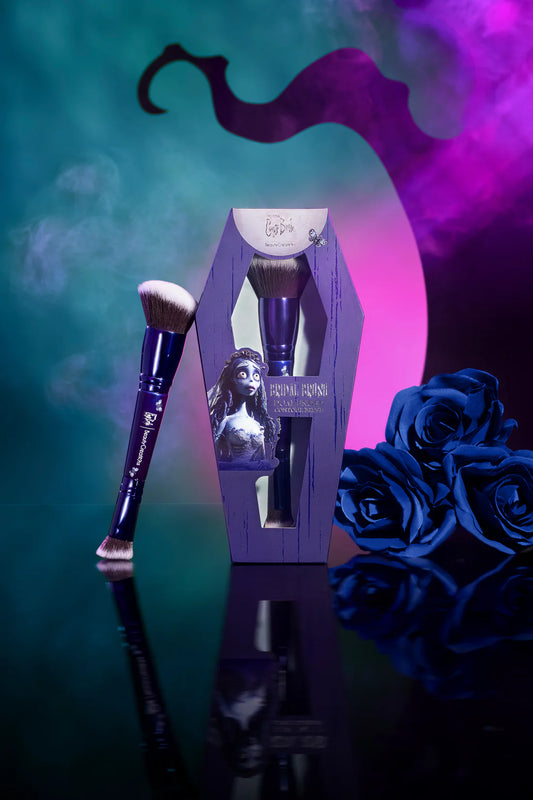 TIM BURTON'S CORPSE BRIDE - BROCHA DOBLE PARA CONTORNO - BRIDAL BRUSH