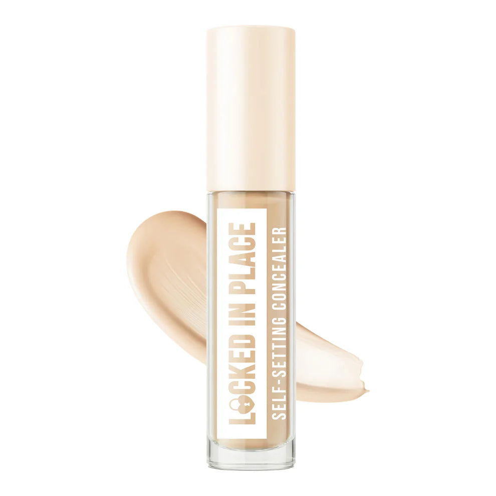 LOCKED IN PLACE SELF SETTING CONCEALER