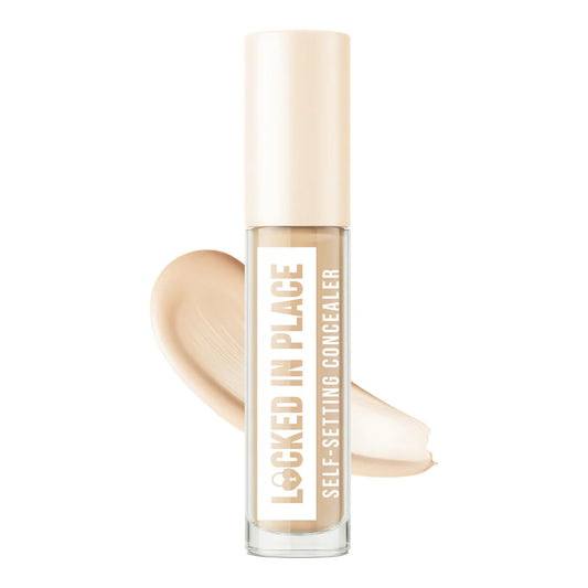 LOCKED IN PLACE SELF SETTING CONCEALER