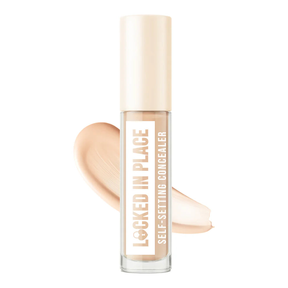 LOCKED IN PLACE SELF SETTING CONCEALER