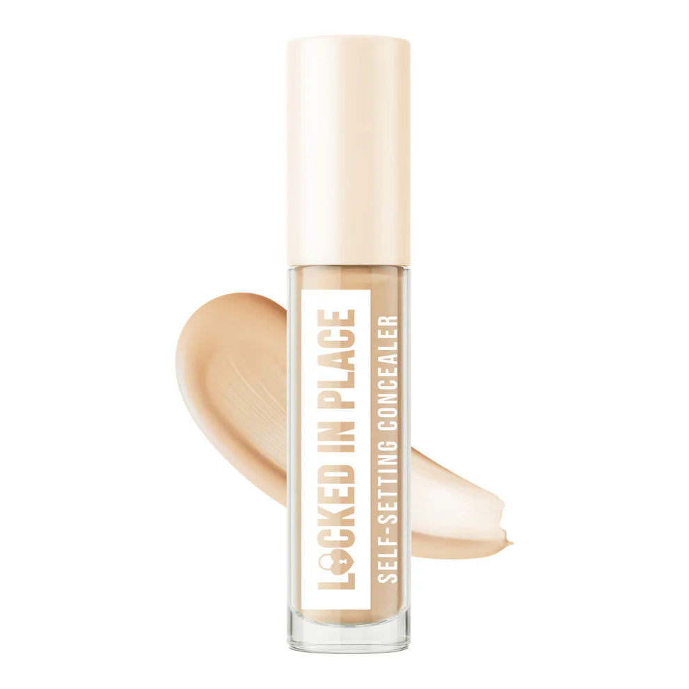 LOCKED IN PLACE SELF SETTING CONCEALER