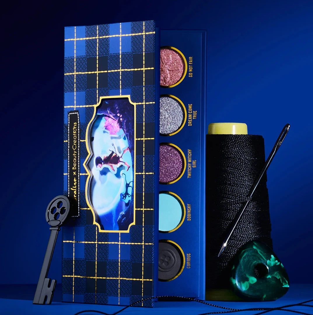 CORALINE X BEAUTY CREATIONS - PALETA DE SOMBRAS - BEYOND THE DOOR