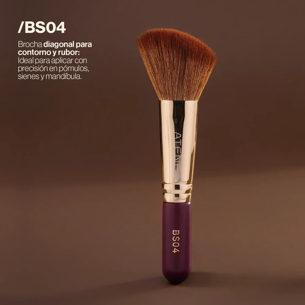 BROCHA TRAVEL SIZE - BS04 CONTORNO Y RUBOR