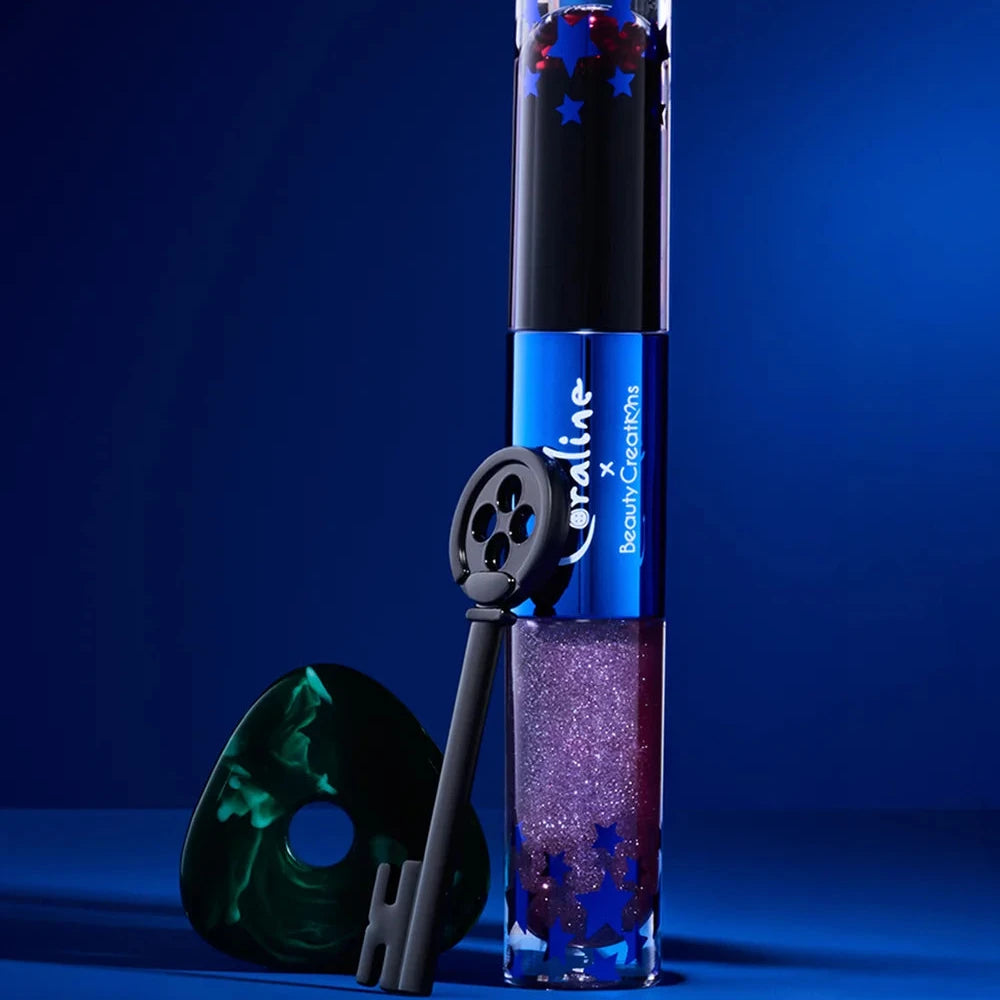 CORALINE X BEAUTY CREATIONS - KIT GLOSS & TINTA PEEL OFF -STAY FOREVER