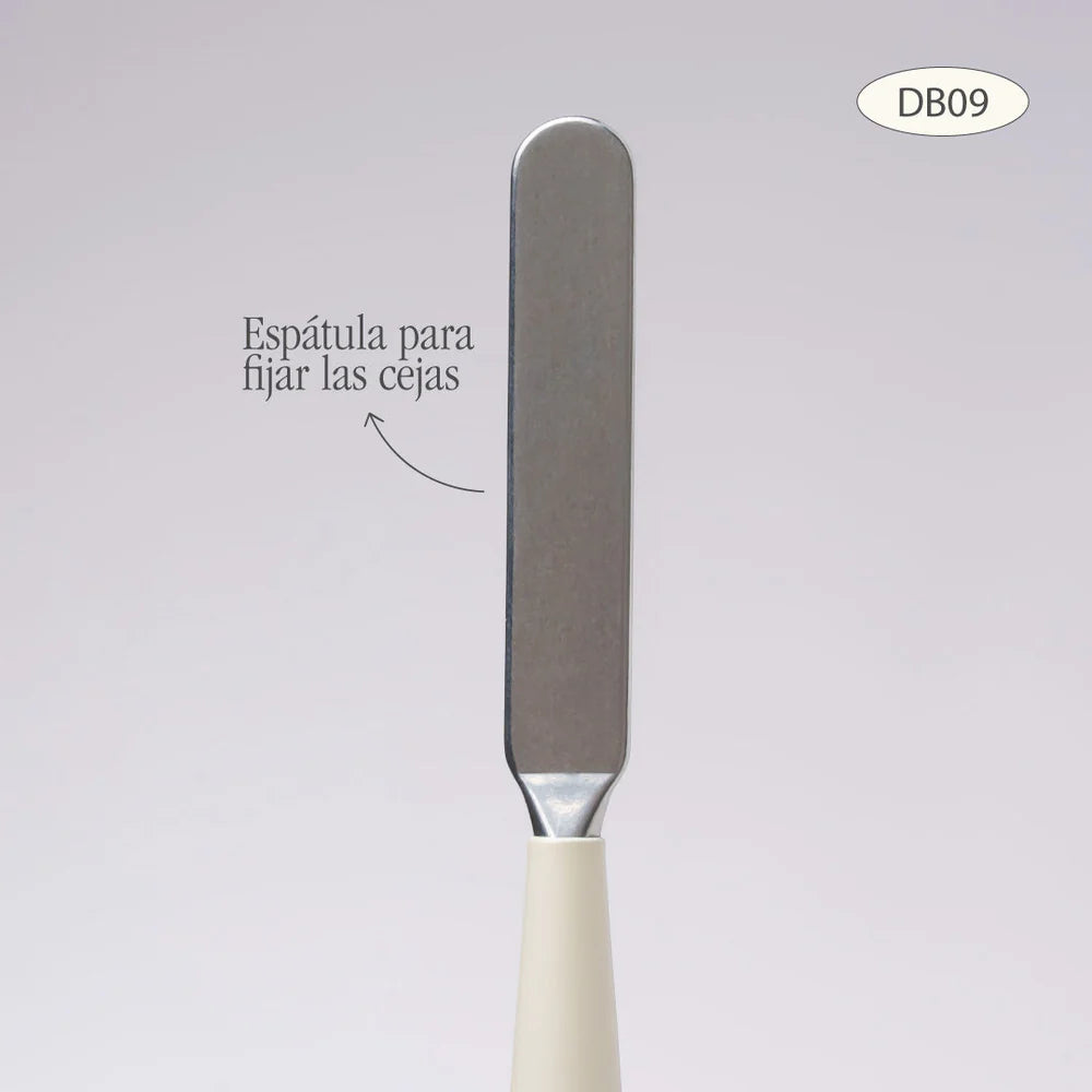 BROCHA DUO CEJAS Y ESPÁTULA DB09