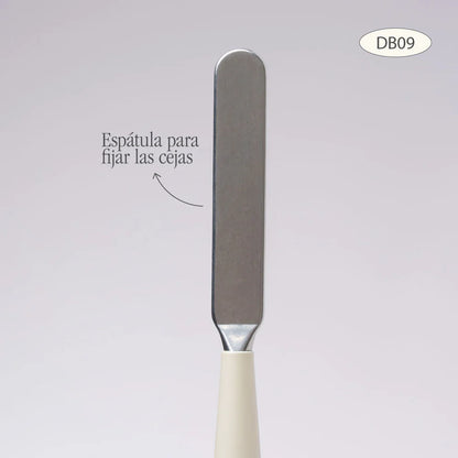 BROCHA DUO CEJAS Y ESPÁTULA DB09