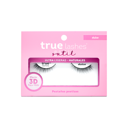 PESTAÑAS TRUE LASHES - COLECCION SUTIL