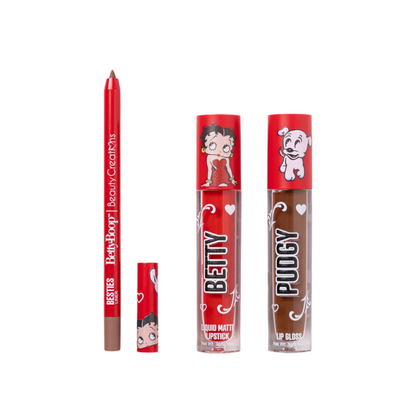BETTY BOOP "BESITOS" LIP TRIO