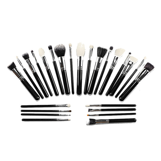 Kit Black 25 brochas profesionales - Elha Beauty