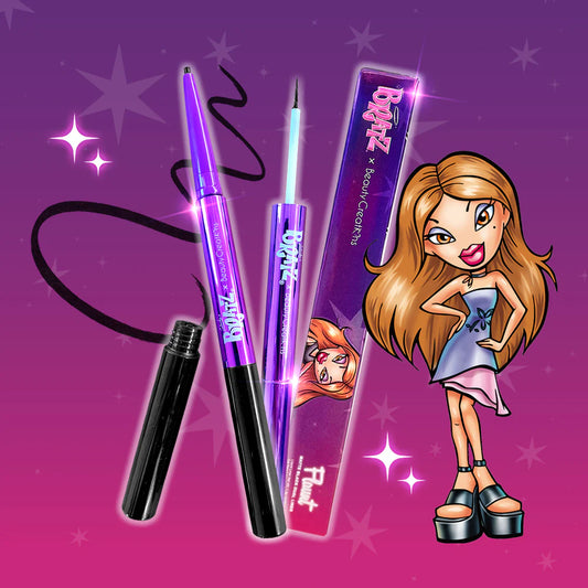 BRATZ X BEAUTY CREATIONS FLAUNT BLACK LIQUID LINER & GEL PENCIL