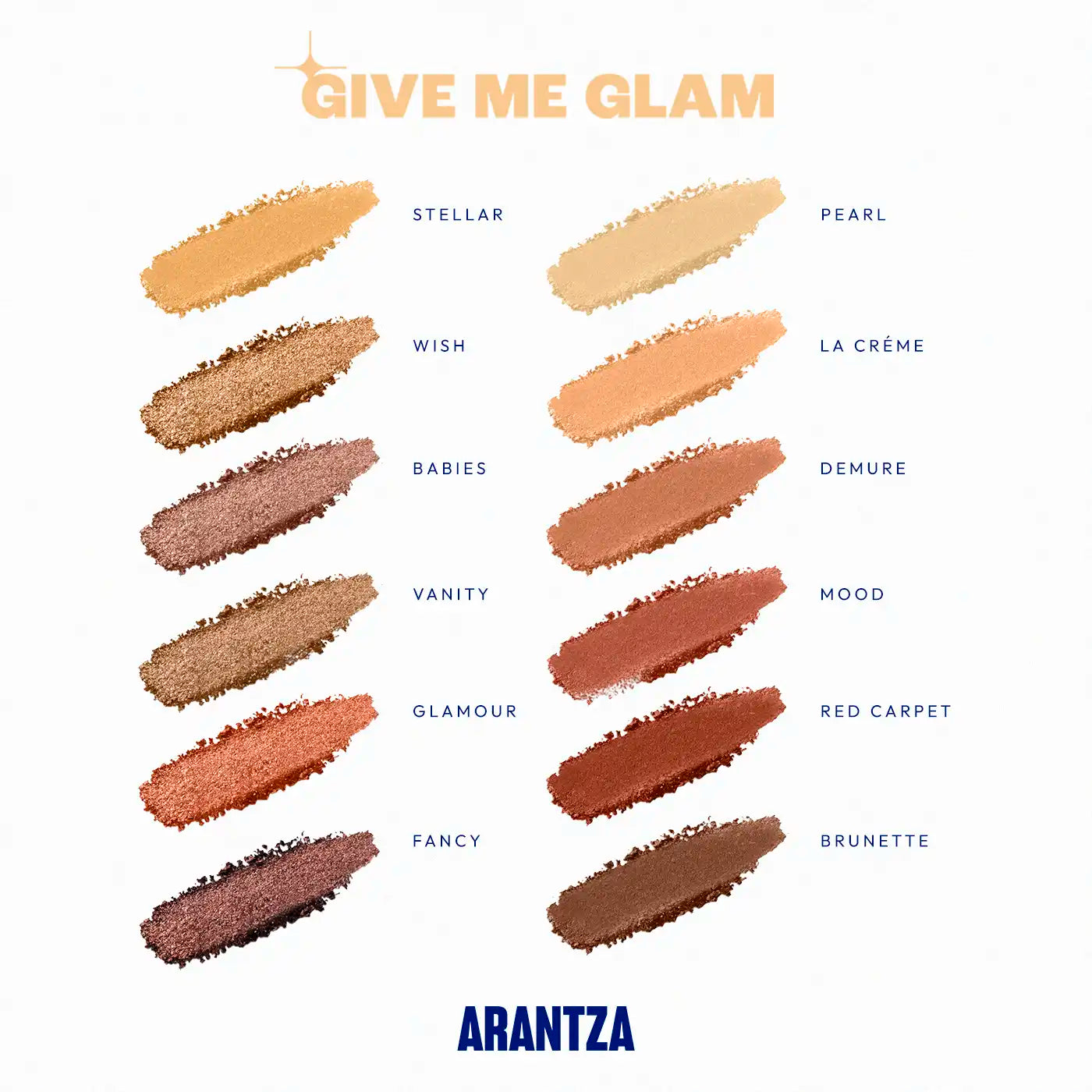 GIVE ME GLAM - PALETA DE SOMBRAS