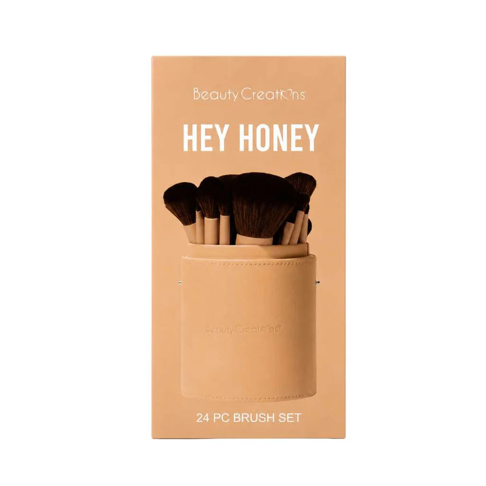 SET DE BROCHA HEY HONEY 24PZAS.