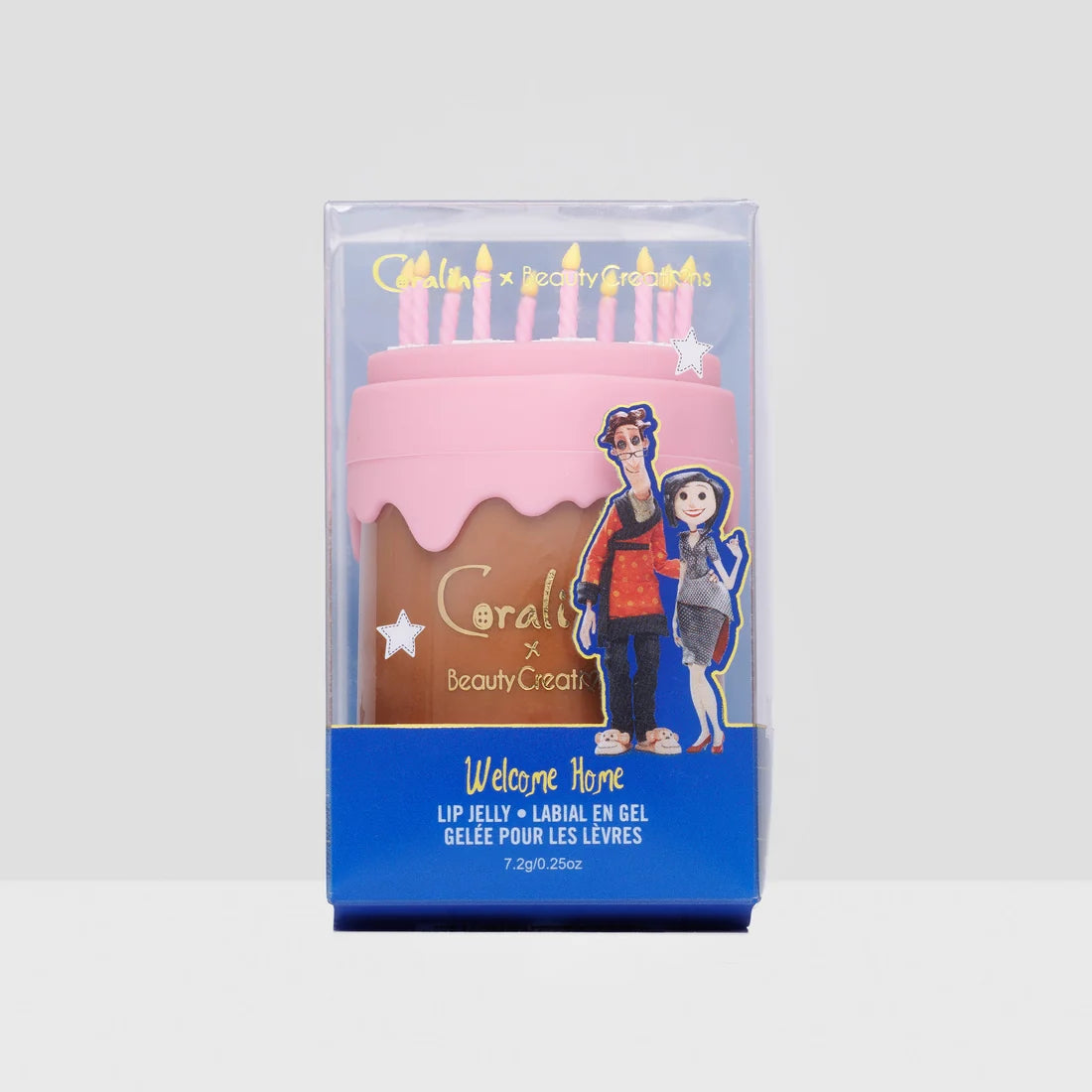 CORALINE X BEAUTY CREATIONS - LABIAL JELLY - WELCOME HOME