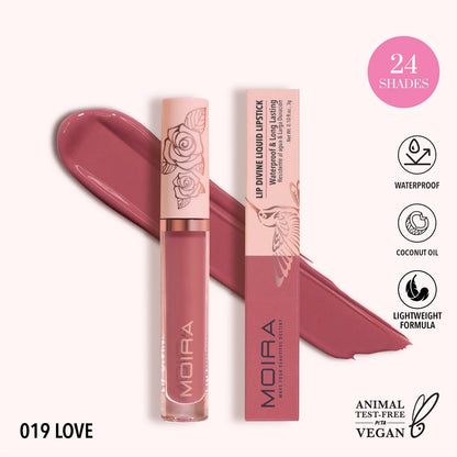 Labial Líquido Lip Divine - Moira