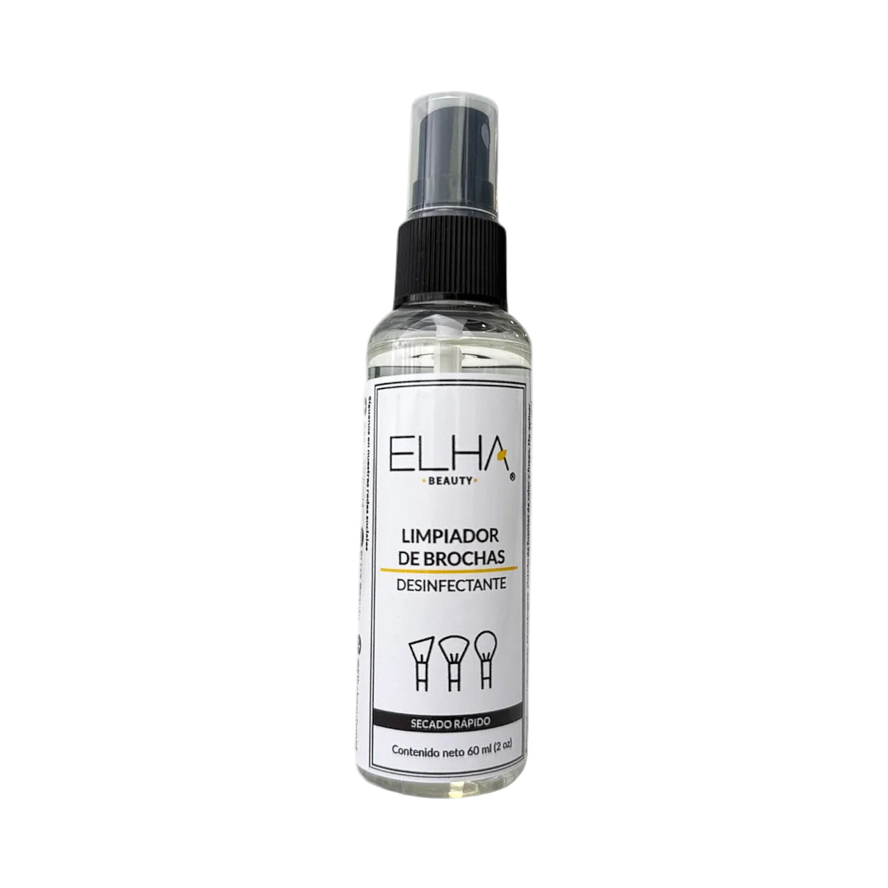 LIMPIADOR PARA BROCHAS 60ml - ELHA BEAUTY