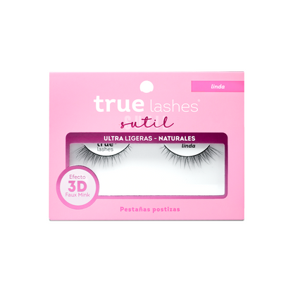 PESTAÑAS TRUE LASHES - COLECCION SUTIL