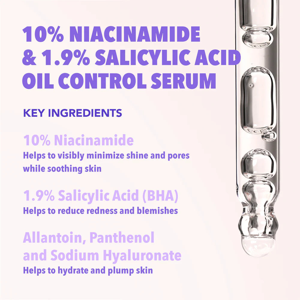 10% NIACINAMIDE & 1.9% SALICYLIC ACID OIL CONTROL SERUM