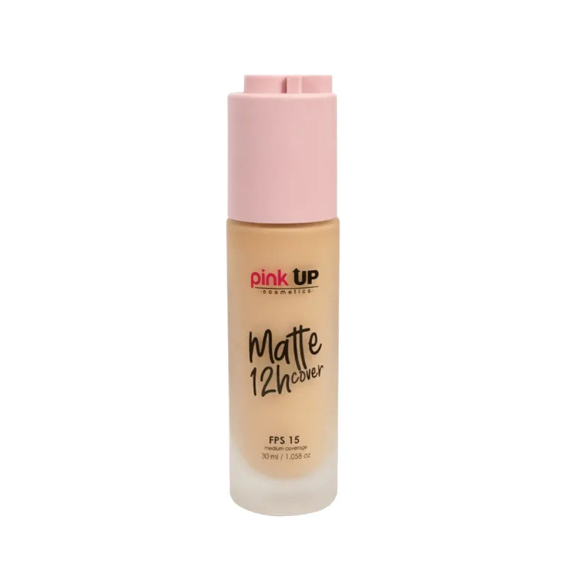 Matte Cover 12 horas - Maquillaje liquido Pink Up