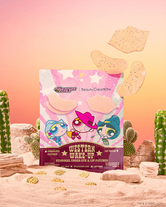 THE POWERPUFF GIRLS X BEAUTY CREATIONS - PARCHES DE HIDROGEL PARA OJERAS Y LABIOS