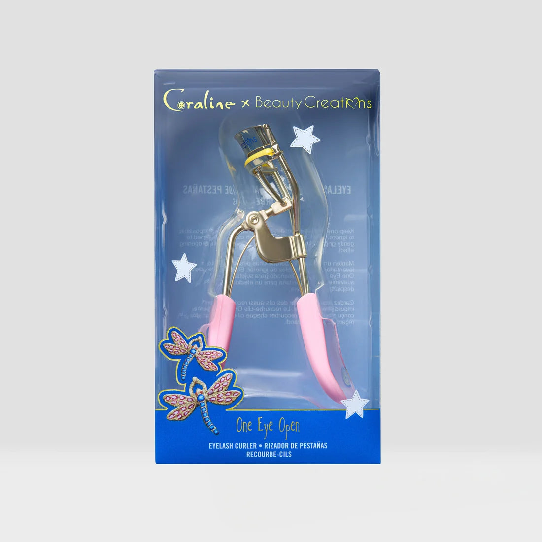 CORALINE X BEAUTY CREATIONS - RIZADOR PARA PESTAÑAS - ONE EYE OPEN