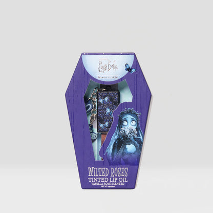 TIM BURTON'S CORPSE BRIDE - ACEITE LABIAL CON COLOR WILTED ROSES