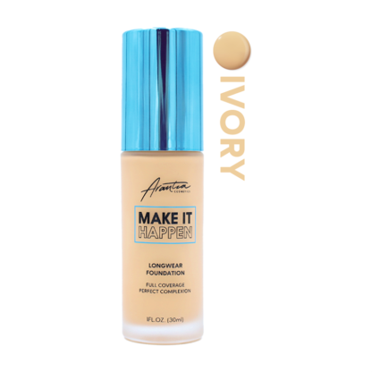 Base de maquillaje Make it happen Foundation - Arantza cosmetics