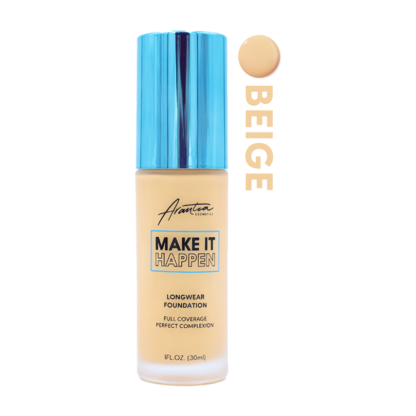 Base de maquillaje Make it happen Foundation - Arantza cosmetics