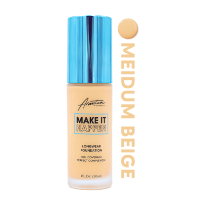 Base de maquillaje Make it happen Foundation - Arantza cosmetics