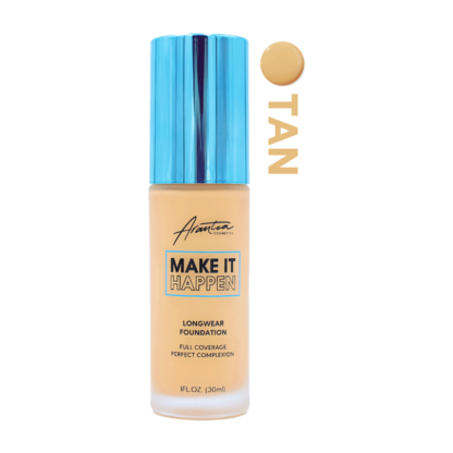 Base de maquillaje Make it happen Foundation - Arantza cosmetics