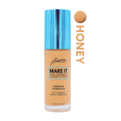 Base de maquillaje Make it happen Foundation - Arantza cosmetics