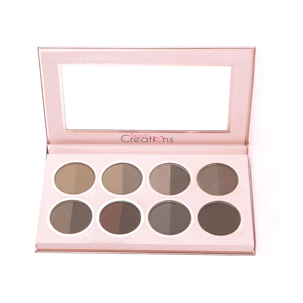 Paleta De Sombras Para Cejas - Beauty Creations