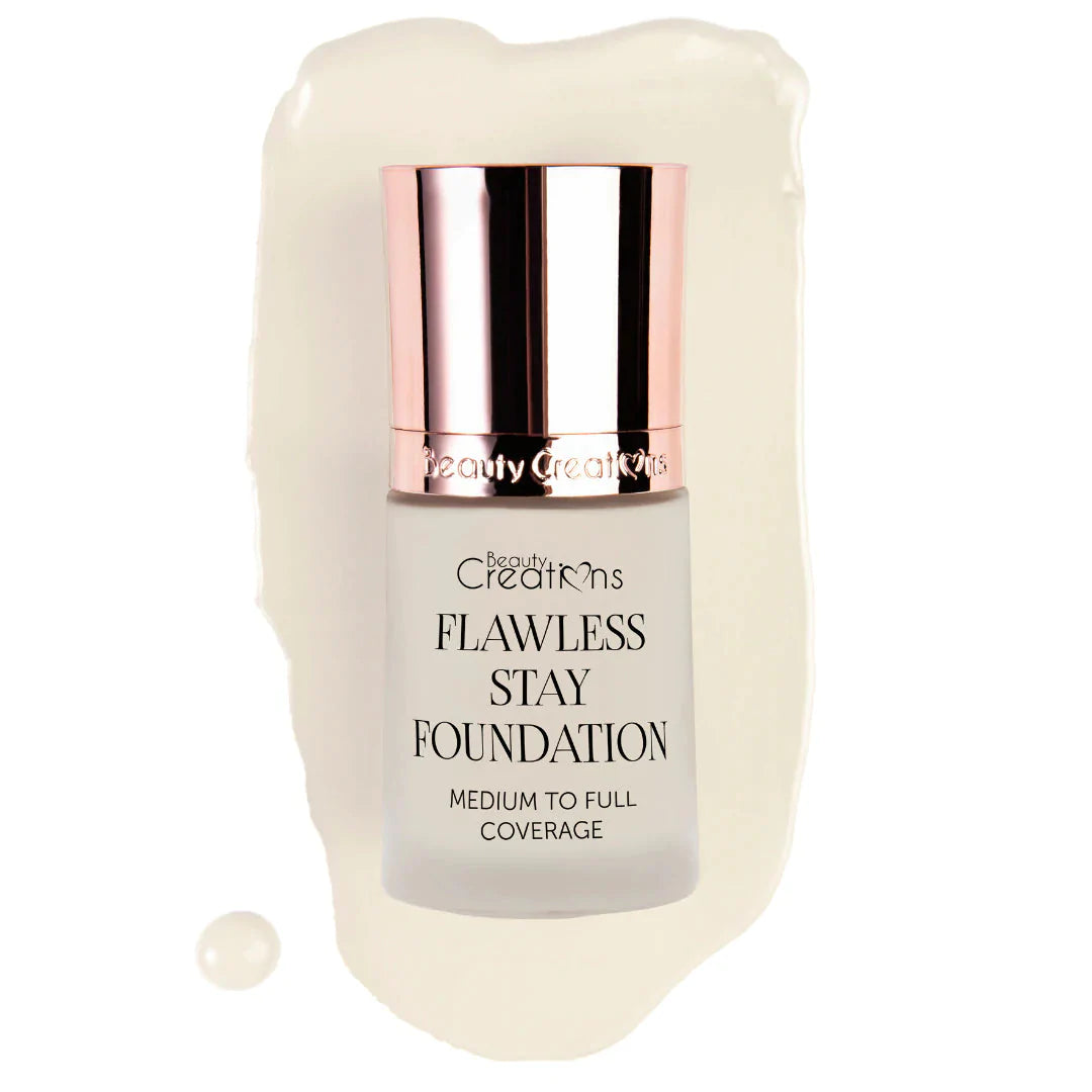 Base de maquillaje Flawless stay foundation - Beauty Creations