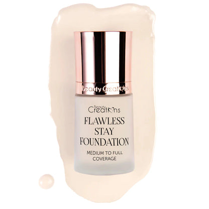 Base de maquillaje Flawless stay foundation - Beauty Creations