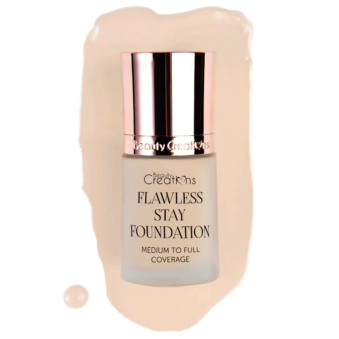 Base de maquillaje Flawless stay foundation - Beauty Creations