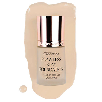 Base de maquillaje Flawless stay foundation - Beauty Creations