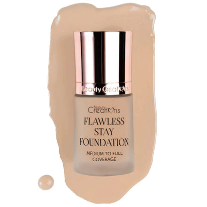 Base de maquillaje Flawless stay foundation - Beauty Creations