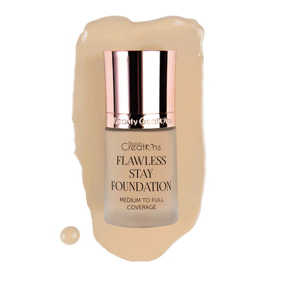 Base de maquillaje Flawless stay foundation - Beauty Creations