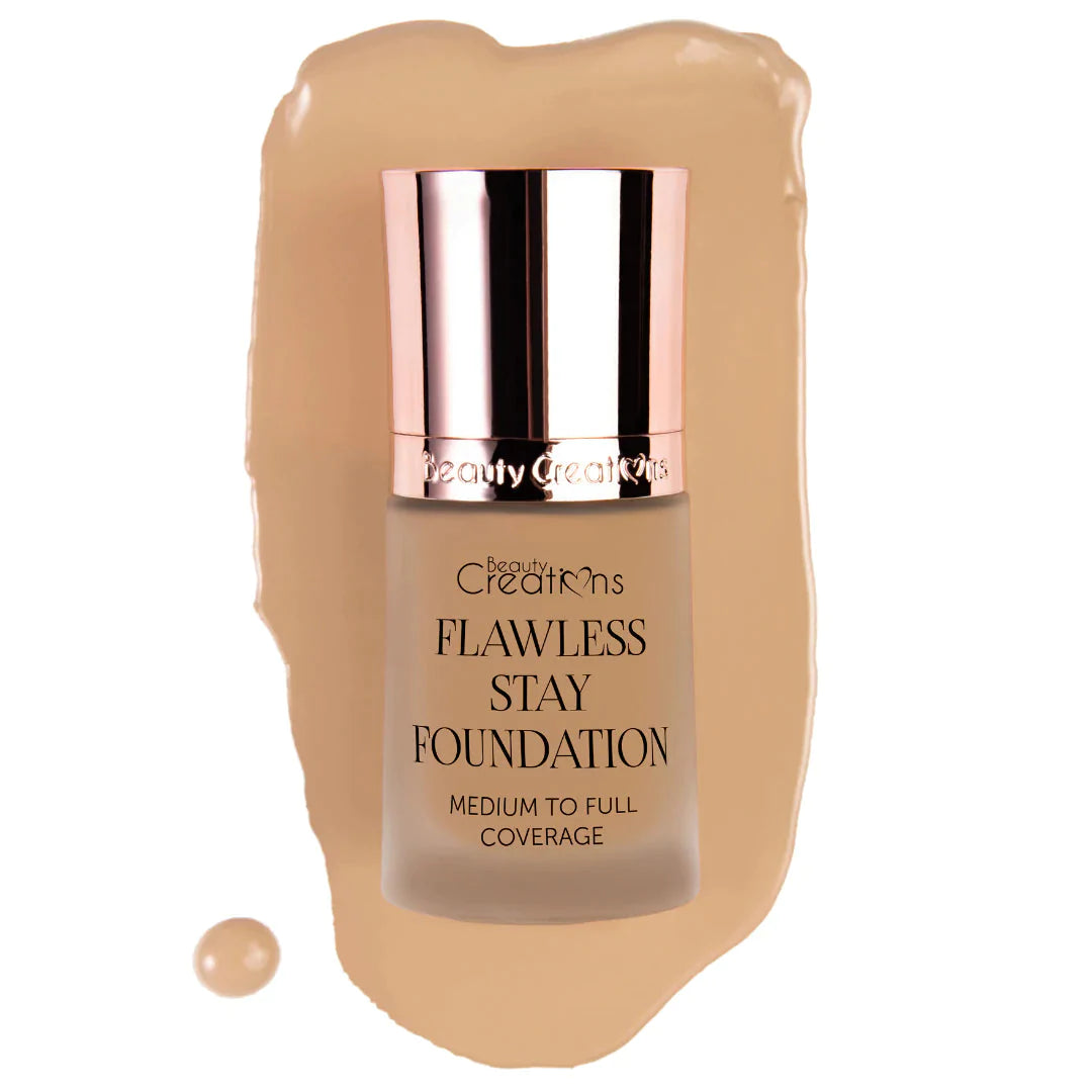 Base de maquillaje Flawless stay foundation - Beauty Creations