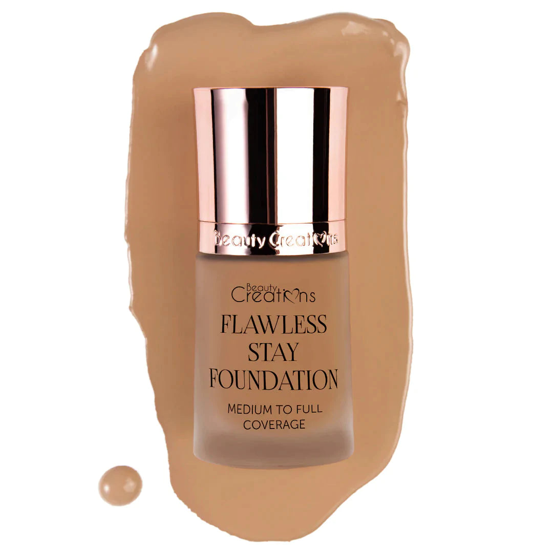 Base de maquillaje Flawless stay foundation - Beauty Creations